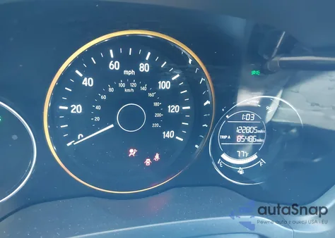 2016 Honda Hr-V Ex-L из США, поврежденный, VIN 3CZRU5H75GM728442